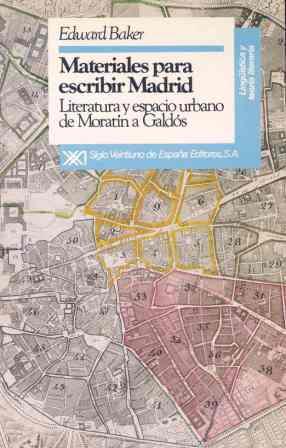 MATERIALES PARA ESCRIBIR MADRID | 9788432307201 | BAKER, EDWARD