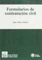 FORMULARIOS DE CONTRATACIÓN CIVIL | 9788480029308 | AÑÓN CALVETE, JUAN