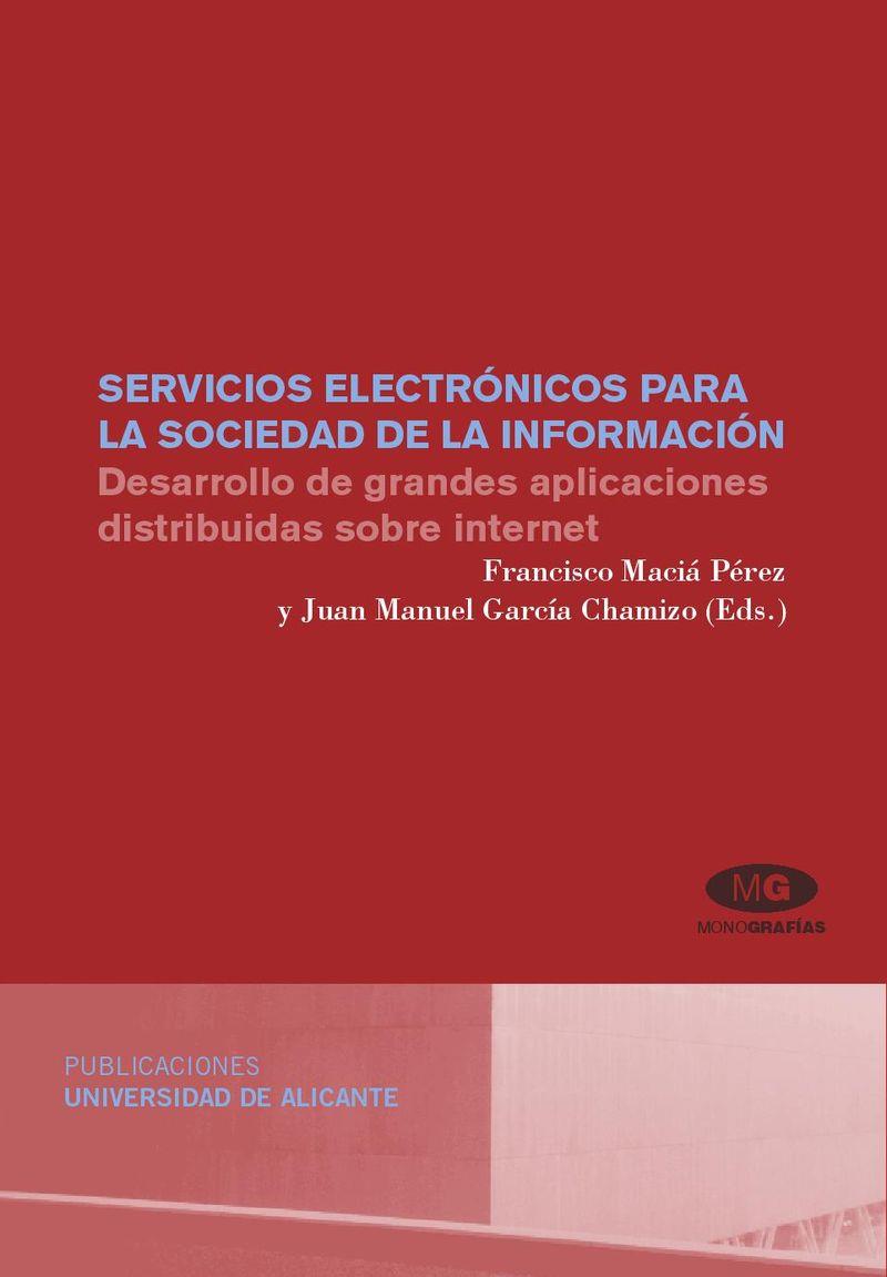 SERVICIOS ELECTRÓNICOS PARA LA SOCIEDAD DE LA INFORMACIÓN | 9788479088507