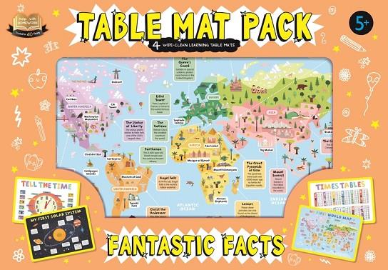TABLE MAT PACK: FANTASTIC FACTS | 9781801081221 | AUTUMN