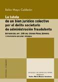 TUTELA DE UN BIEN JURÍDICO COLECTIVO POR EL DELITO SOCIETARIO DE ADMINISTRACIÓN FRAUDULENTA, LA | 9788484449348 | MAYO CALDERON, BELEN