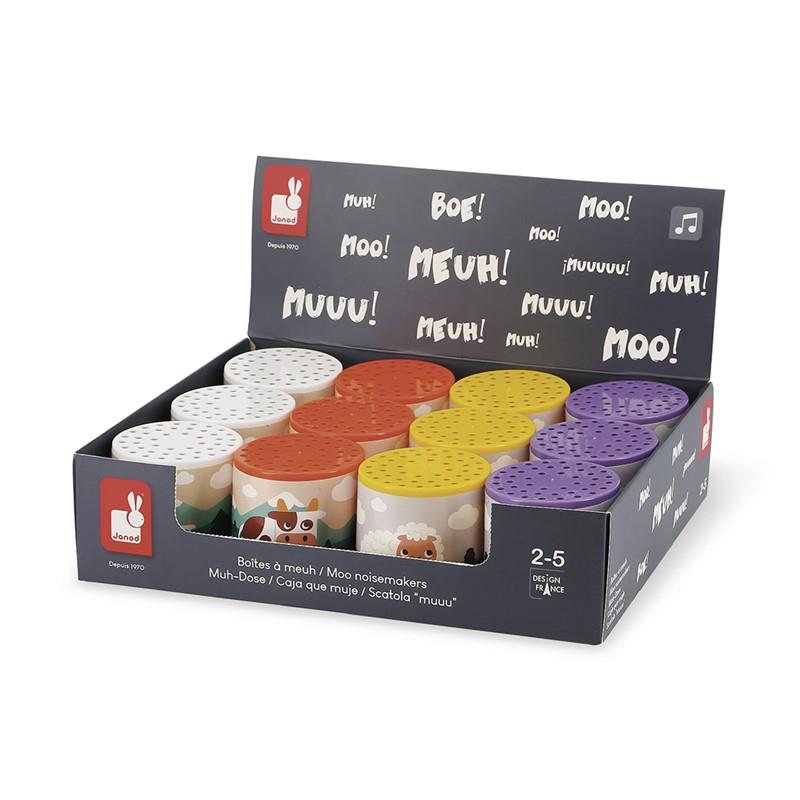 CAJA CON SONIDOS MUU Y BEE JANOD POCKET | 3700217340155