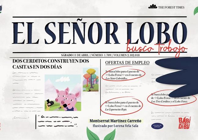 SEÑOR LOBO BUSCA TRABAJO, EL | 9788418789243 | MARTINEZ CARREÑO, MONTSERRAT