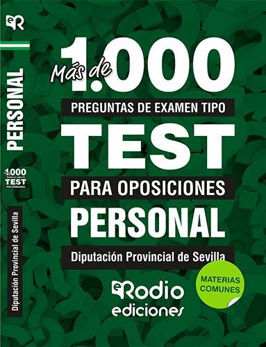 MATERIAS COMUNES. PERSONAL DE LA DIPUTACIÓN PROVINCIAL DE SEVILLA. MÁS DE 1.000 PREGUNTAS TIPO TEST PARA OPOSICIONES. | 9788417661403 | VARIOS AUTORES
