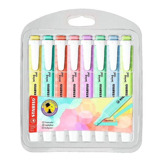 RETOLADORS FLUOR STABILO COLOR PASTEL 8 UNITATS | 4006381559492