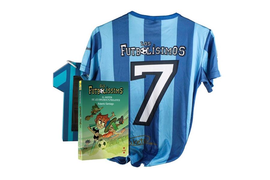 FUTBOLISSIMS, ELS 19 : EL MISTERI DE LES BRUIXES FUTBOLISTES (PACK AMB SAMARRETA) | 9788466150231 | SANTIAGO, ROBERTO