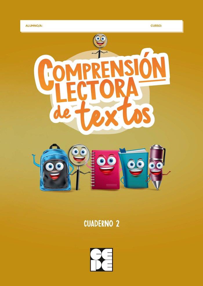 COMPRENSION LECTORA DE TEXTOS 2 | 9788418044946 | GALVE MANZANO, JOSÉ LUIS/MORENO OJEDA, JOSÉ MIGUEL/FUENTES ROJO, LORENA