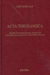 ACTA THEOLÓGICA | 9788431322809 | ALVIAR, JOSELITO JOSÉ