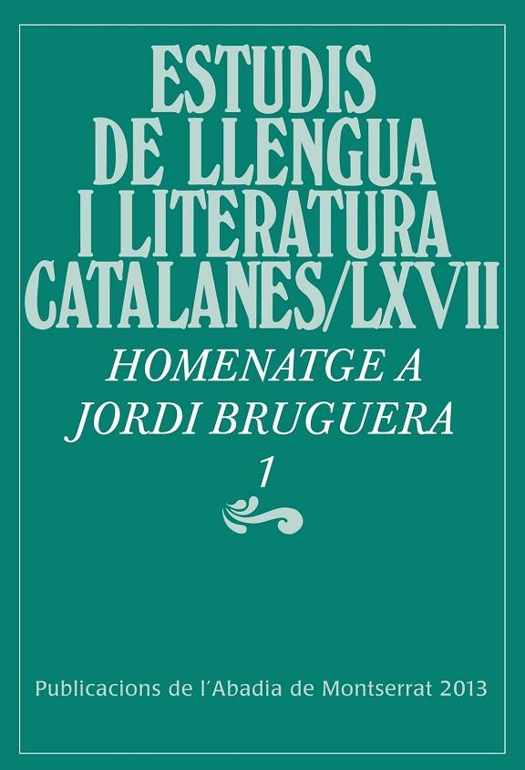 MISCEL·LÀNIA JORDI BRUGUERA, 1 | 9788498836431 | VARIOS AUTORES