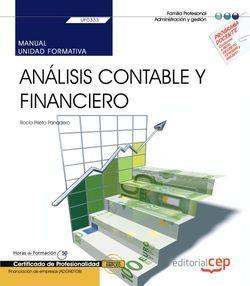 MANUAL. ANÁLISIS CONTABLE Y FINANCIERO (UF0333). CERTIFICADOS DE PROFESIONALIDAD. FINANCIACIÓN DE EMPRESAS (ADGN0108) | 9788413105338
