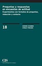 PREGUNTAS Y RESPUESTAS EN ENCUESTAS DE ACTITUD | 9788474767414 | SCHUMAN, HOWARD / PRESSER, STANLEY