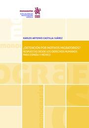 ¿DETENCIÓN POR MOTIVOS MIGRATORIOS? RESPUESTAS DESDE LOS DERECHOS HUMANOS PARA ESPAÑA Y MÉXICO | 9788491691150 | CASTILLA JUÁREZ, KARLOS ARTEMIO