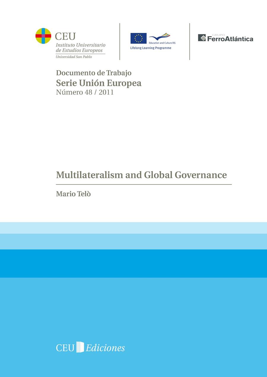 MULTILATERALISM AND GLOBAL GOVERNANCE | 9788492989782 | TELÒ, MARIO