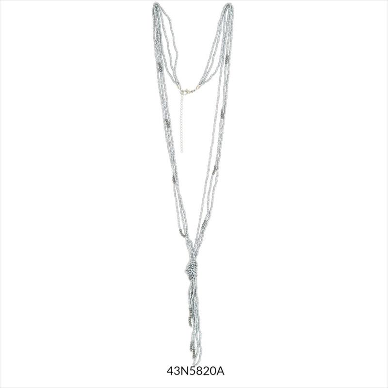 COLLAR LLARG ICE GRIS NUS | 43N5820A