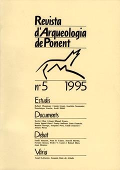 REVISTA D'ARQUEOLOGIA DE PONENT Nº 5 1995 | 9999900014488