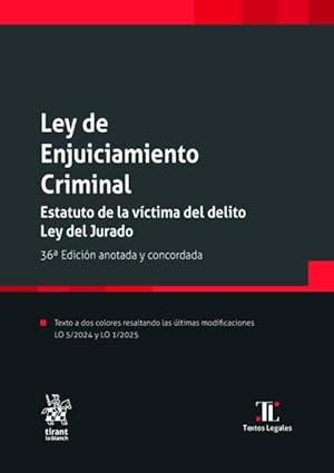 LEY DE ENJUICIAMIENTO CRIMINAL | 9788410957954