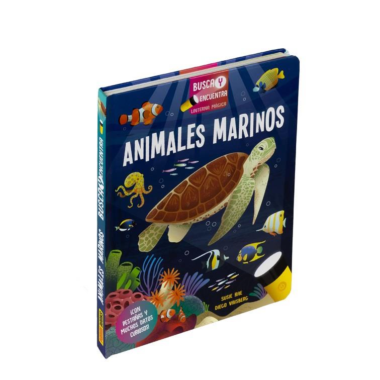ANIMALES DEL OCEANO. BUSCA Y ENCUENTRA LINTERNA MAGICA | 9788411506335
