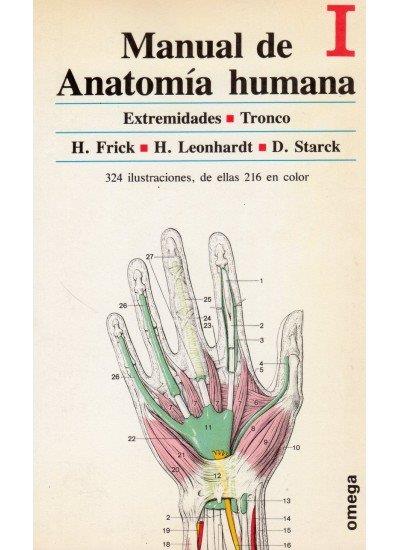 MANUAL DE ANATOMIA HUMANA, TOMO I | 9788428206501 | FRITSCH, LEONHARDT