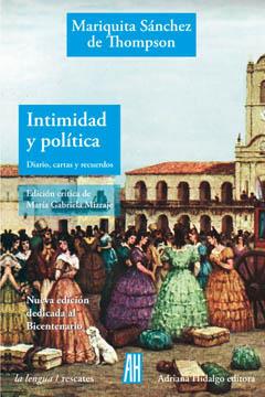 INTIMIDAD Y POLITICA | 9789871156016 | SANCHEZ DE THOMPSON, MARIQUITA