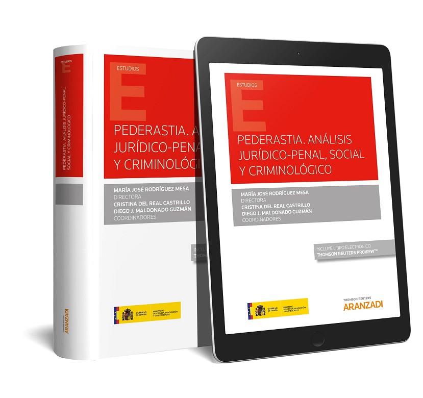PEDERASTIA ANALISIS JURIDICO PENAL SOCIAL Y CRIMINOLOGICO | 9788413080321 | RODRIGUEZ MESA