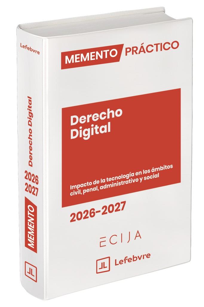 MEMENTO PRÁCTICO DERECHO DIGITAL 2026 - 2027 | 9791387925253