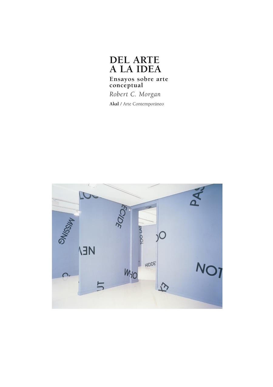 DEL ARTE A LA IDEA | 9788446011644 | MORGAN, ROBERT C.