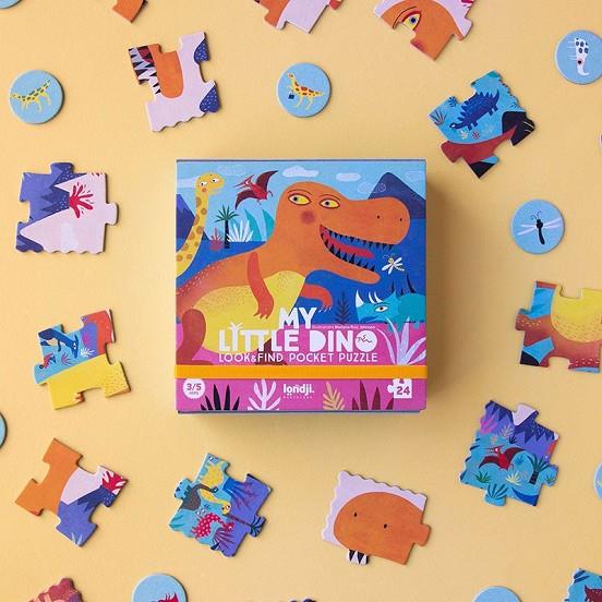 MY LITTLE DINO POCKET PUZZLE | 8436580425452