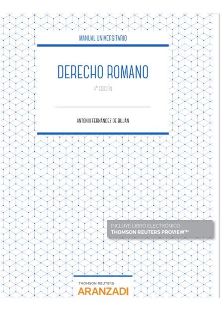 DERECHO ROMANO | 9788413450506 | FERNANDEZ DE BUJAN FERNANDEZ, ANTONIO