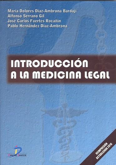 INTRODUCCIÓN A LA MEDICINA LEGAL | 9788479788049 | SERRANO GIL, ALFONSO