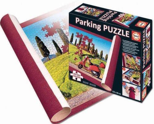 PUZLE PARKING. TAPETE + CILINDRO PARA PUZZLES DE 500-2000 PIEZAS (80 X 122CM) | 8412668171947