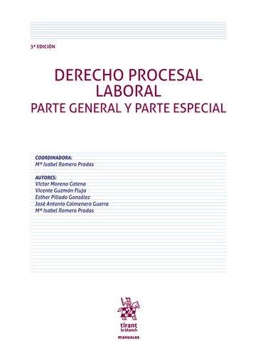 DERECHO PROCESAL LABORAL. PARTE GENERAL Y PARTE ESPECIAL (3ª EDICIÓN) | 9791370213343 | ROMERO PRADAS, MARIA ISABEL / MORENO CATENA, VICTOR