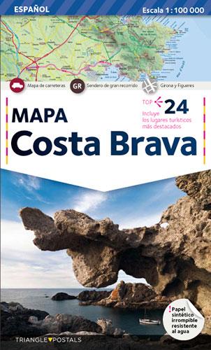 MAPA COSTA BRAVA [ED. ESPAÑOL] | 9788484781523 | VARIOS AUTORES