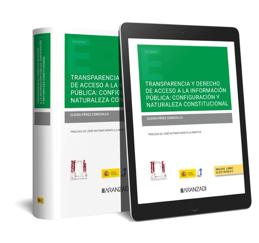 TRANSPARENCIA Y DERECHO DE ACCESO A LA INFORMACIÓN PUBLICA | 9788411632119 | PÉREZ CONCHILLO, ELOISA