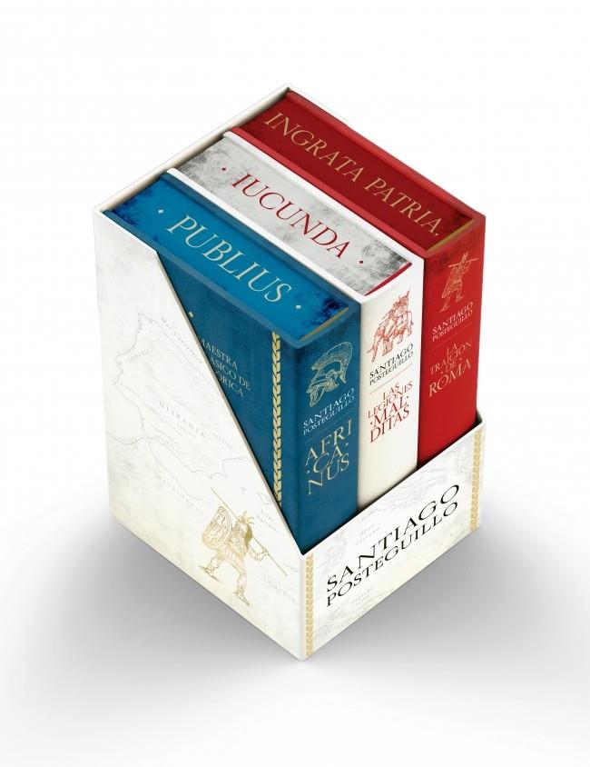 TRILOGÍA AFRICANUS (ESTUCHE CON: EL HIJO DEL CONSUL | LAS LEGIONES MALDITAS | LA TRAICIÓN DE ROMA) | 9788413149172 | POSTEGUILLO, SANTIAGO