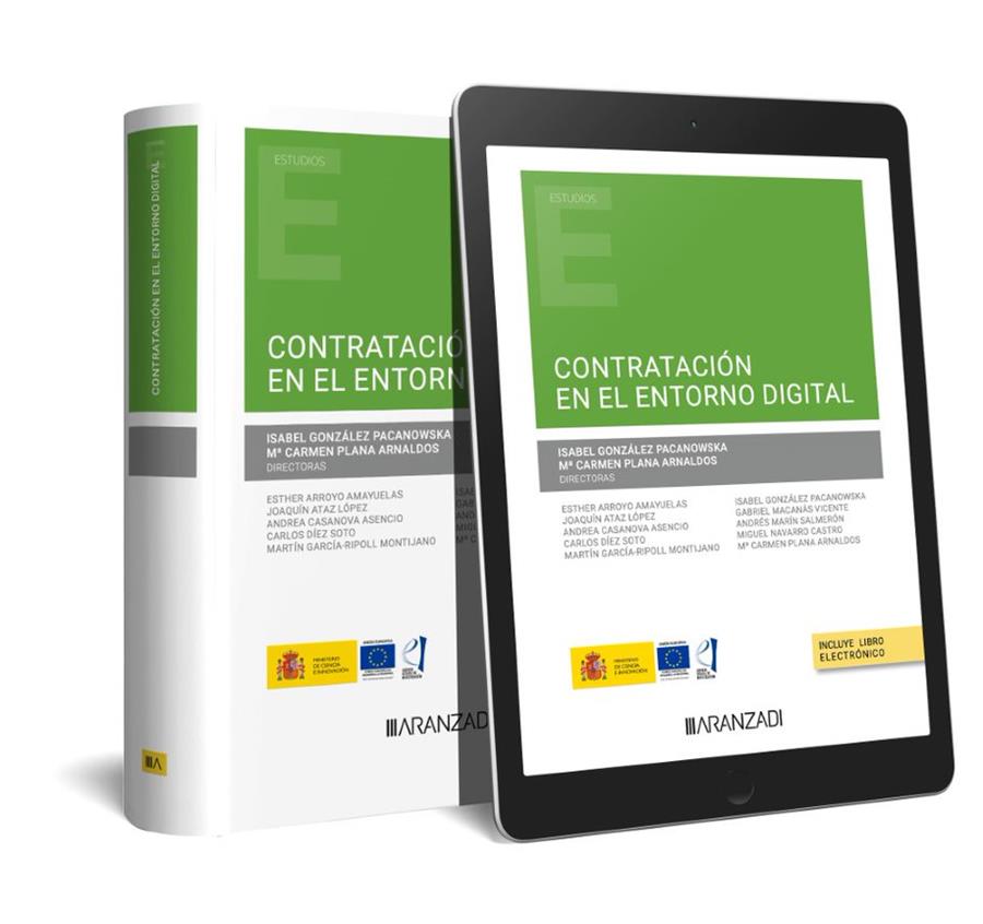 CONTRATACION EN EL ENTORNO DIGITAL | 9788411250382 | GONZALEZ PACANOWSKA, ISABEL