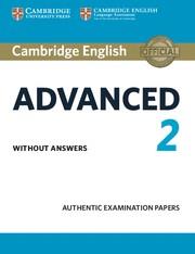 CAMBRIDGE ENGLISH ADVANCED 2 STUDENT'S BOOK WITHOUT ANSWERS | 9781316504475 | DESCONOCIDO