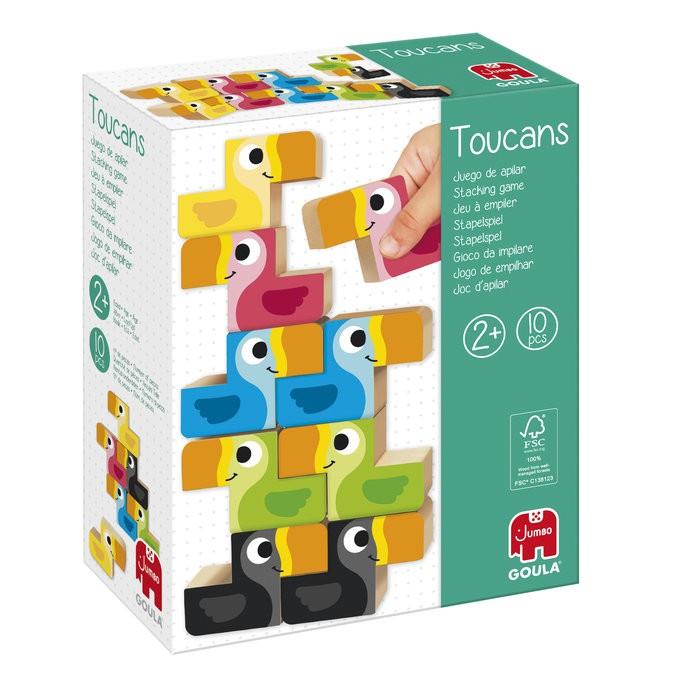 TOUCAN STACKING GAME | 8410446502716