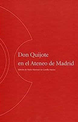 DON QUIJOTE EN EL ATENEO DE MADRID | 9788496411388 | MARTINEZ DE CASTILLA, NURIA