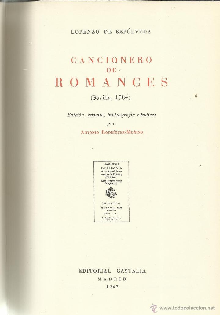 CANCIONERO DE ROMANCES (SEVILLA) | 9788470390562 | DIVERSOS AUTORS