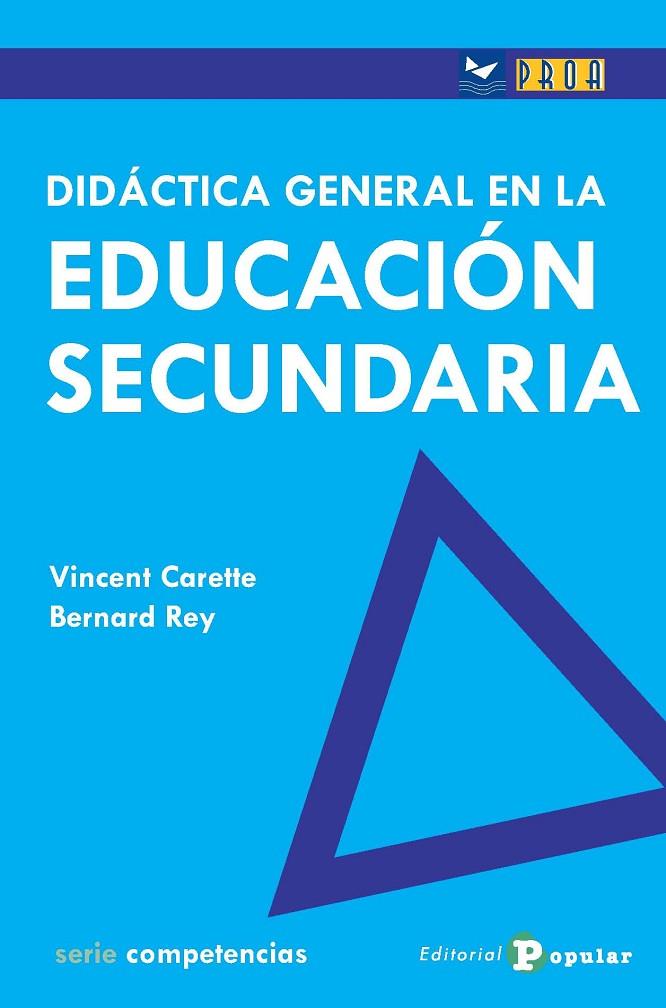 DIDÁCTICA GENERAL EN EDUCACIÓN SECUNDARIA | 9788478846313 | CARETTE, VINCENT