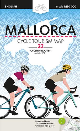 MAPA CICLOTURISME MALLORCA [ED. ANGLÈS] | 9788484788546 | ESTEVE, JOAN