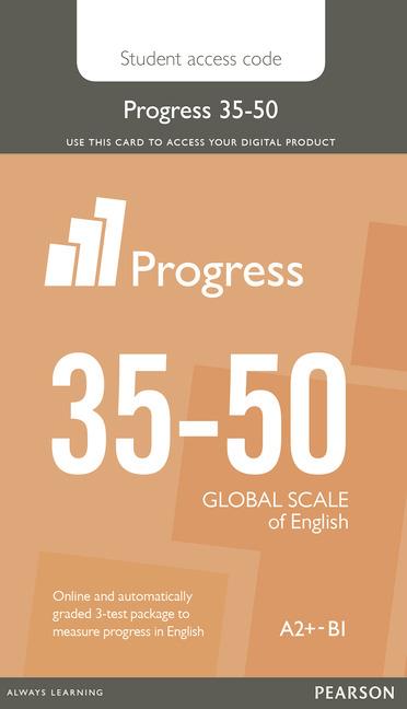 PROGRESS 35-50 STUDENT ACCESS CARD | 9781447974147