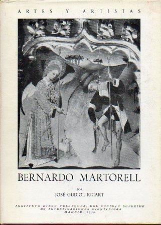 BERNARDO MARTORELL | 9788400005603 | GUDIOL, JOSÉ