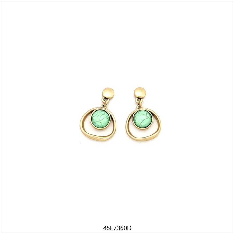 ARRECADES ISLAS DAURADES VERD | 45E7360D