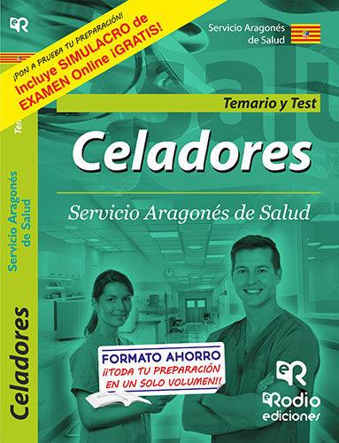 CELADORES. TEMARIO Y TEST.  SERVICIO ARAGONÉS DE SALUD. PRIMERA EDICIÓN. | 9788417287092 | VARIOS AUTORES