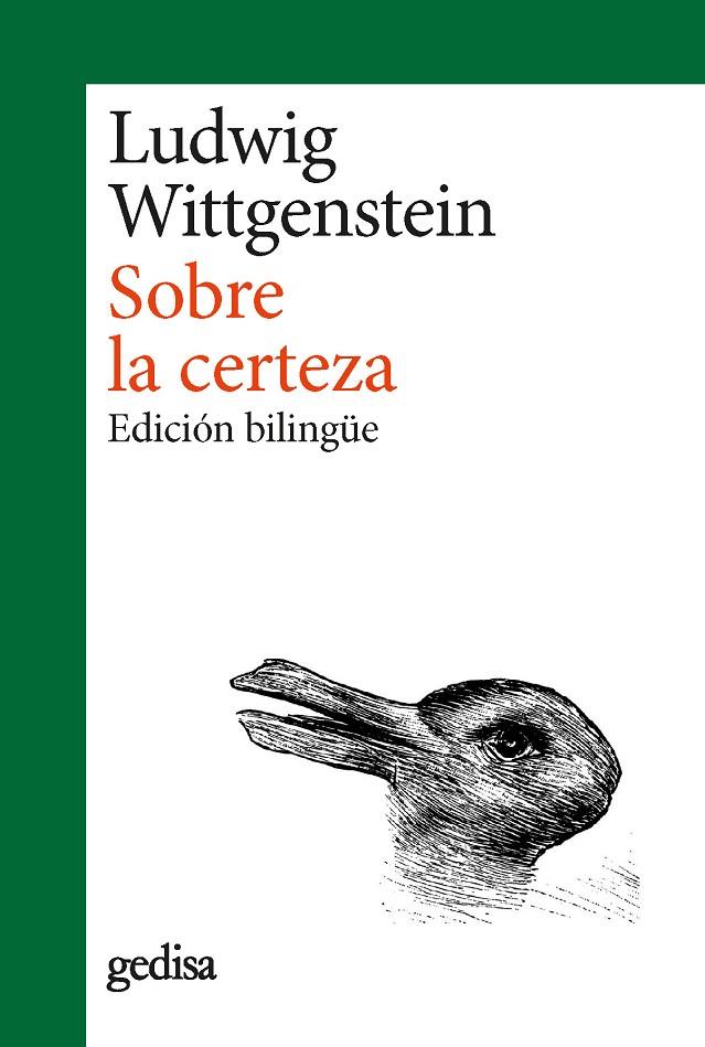 SOBRE LA CERTEZA (N.E.) | 9788418914607 | WITTGENSTEIN, LUDWIG