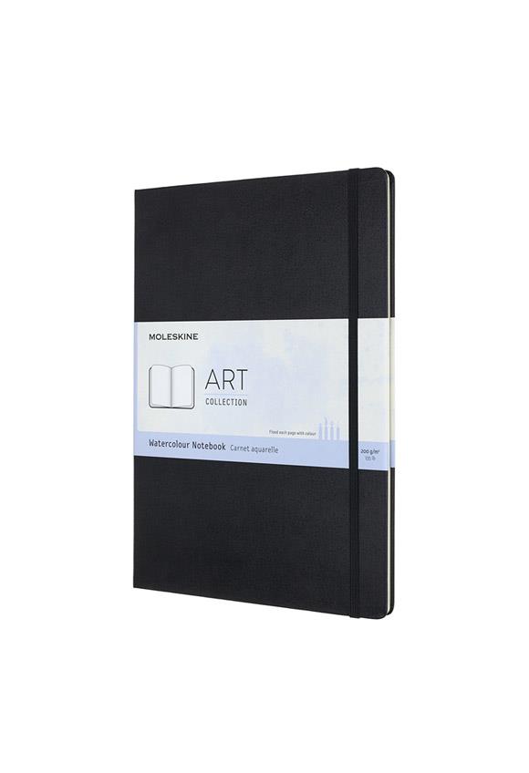 LIBRETA DE ACUARELA NEGRA A4 | 8058647626758