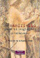 MANIFIESTO PARA EL SIGLO XXI, UN. EL PADRENUESTRO | 9788479146375 | ZULUETA Y DATO, EDUARDO DE
