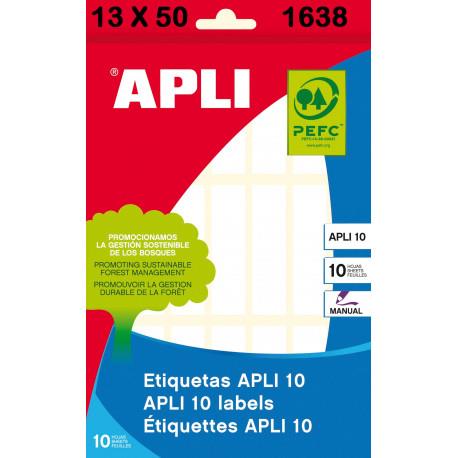ETIQUETES APLI 13X50MM | 8410782016380