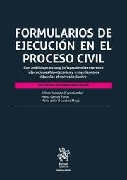 FORMULARIOS DE EJECUCCIÓN EN EL PROCESO CIVIL | 9788491908074 | CANTOS PARDO, MARTA